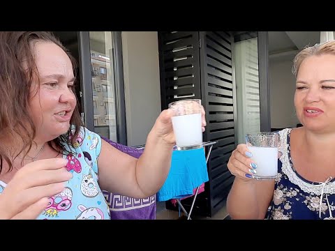 Видео: Иришка ПРИГОТОВИЛА БАРАНИНУ🐑Очень ВКУСНО😋Пробуем турецкую водку РАКЫ🥛Пиво лучше👍