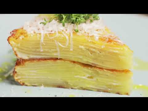 Видео: Картофельный гратен