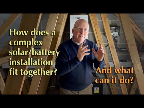 Видео: Sunsynk, Eddi, Zappi и Viridian: представляем сложную установку солнечных батарей/аккумуляторов.....