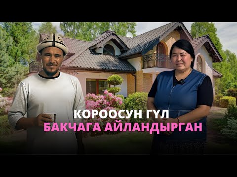 Видео: Кургак жерди гүл менен гүлдөткөн