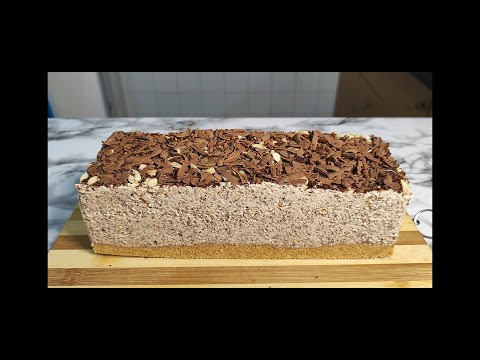 Видео: Торт "Мороженое с арахисовым - шоколадным вкусом.