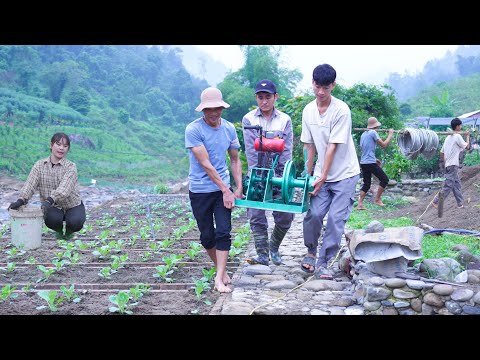 Видео: ✅ Модернизация фермы без подключения к электросети! Лебедка для речных камней, аквакультуры