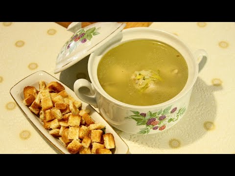 Видео: Суп с сельдереем и луком пореем / Deutsche supp von Hingelfleisch