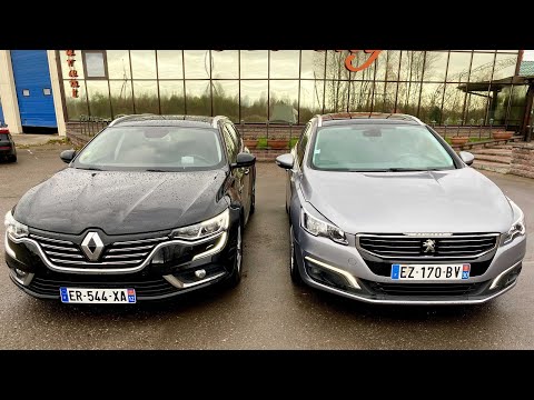 Видео: Renault Talisman vs Peugeot 508. Сравнительный обзор двух Французских булочек.
