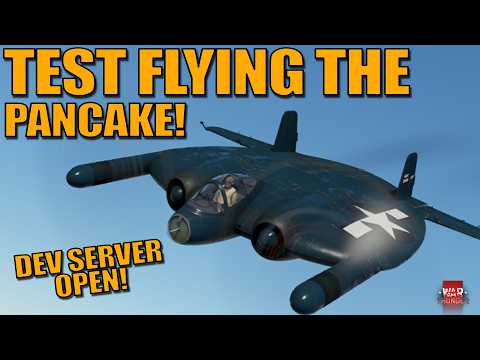 Видео: ИСПЫТАТЕЛЬНЫЙ ПОЛЕТ XF-5U. ЛЕТУЧИЙ БЛИН! БЕЗУМИЕ! - War Thunder