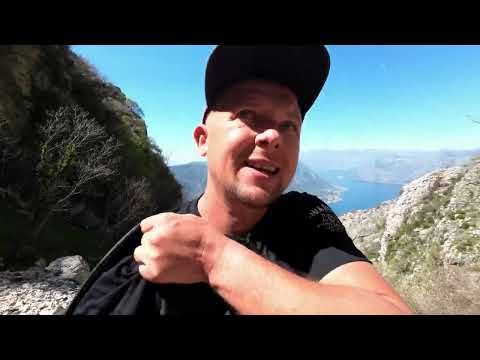 Видео: Черногория. Подъём на вершину Pestingrad, Kotor Montenegro