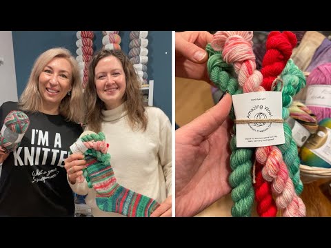 Видео: Гостья в студии! А повязать так и не успели. #вязание