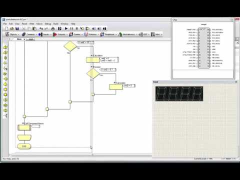 Видео: FLOWCODE УРОК 9 семисегментный дисплей