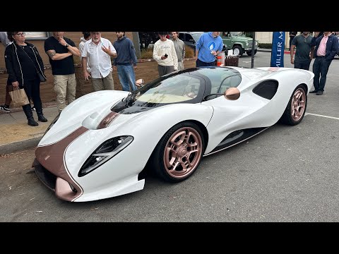 Видео: Самые дорогие суперкары на Monterey Car Week 2025