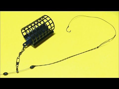 Видео: Фидерный монтаж инлайн. Фидер для начинающих. Лайфхаки и самоделки для рыбалки. Рыбалка 2021