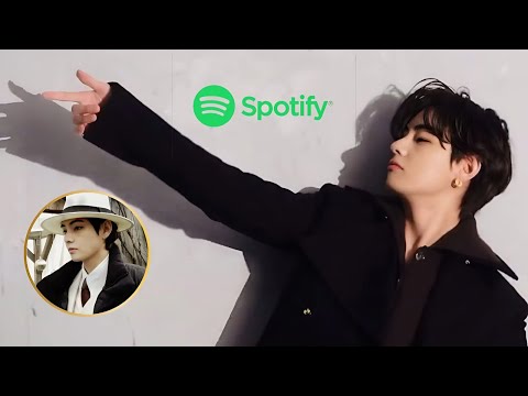 Видео: Тэхён из BTS побил мировой рекорд, сделав 50 000 скриншотов на Spotify всего за 10 часов!