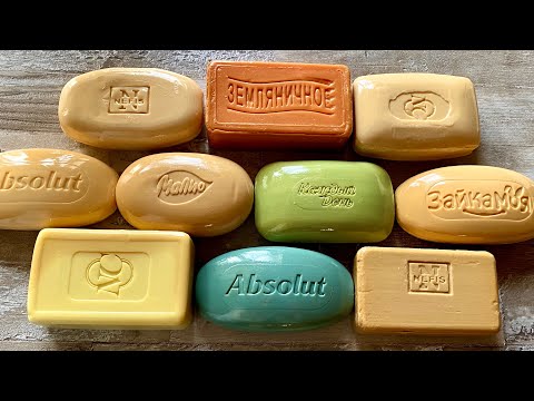 Видео: ASMR Cutting rancid soap| Soap carving | Резка прогорклого мыла