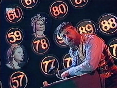 Видео: 79-й тираж Русского лото 14 апреля 1996 года. В гостях Роман Виктюк и Валентина Готовцева