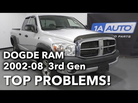 Видео: 5 основных проблем грузовика Dodge Ram 3-го поколения (2002–2008)