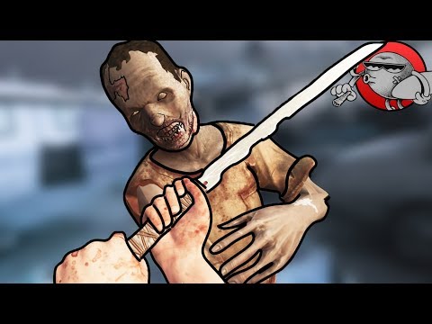 Видео: Зомби против катаны VR