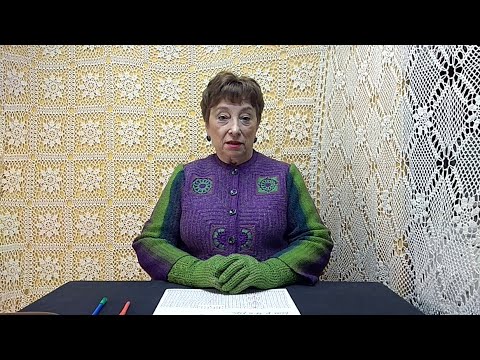 Видео: Ажурные перчатки. Мастер-класс по вязанию крючком от О. С. Литвиной.