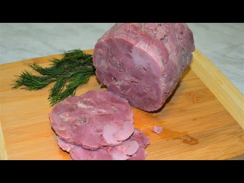 Видео: ВЕТЧИНА ИЗ ИНДЕЙКИ. ПРОСТОЙ РЕЦЕПТ