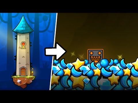 Видео: Как получить СЕКРЕТНУЮ КОНЦОВКУ в Башне (Geometry Dash 2.2) [Первое апреля]