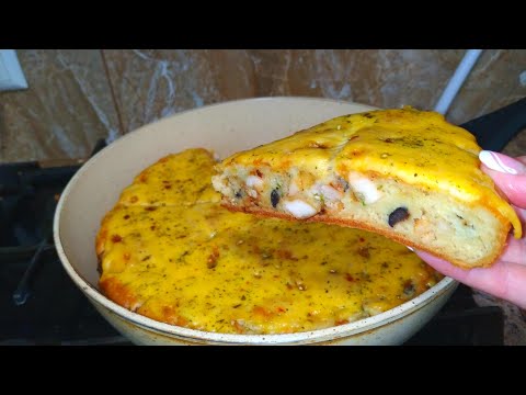 Видео: ВКУСНЕЕ Пиццы в 100 раз ПИРОГ с Курицей на Сковороде Бесподобно Вкусный Рецепт