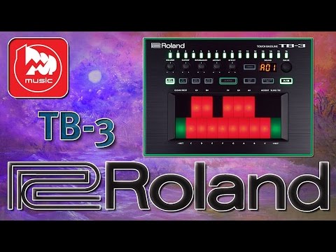 Видео: ROLAND TB-3 Сенсорный бас-синтезатор серии AIRA