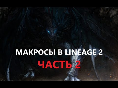 Видео: Макрос на кач на два спота. Lineage2 Homunculus