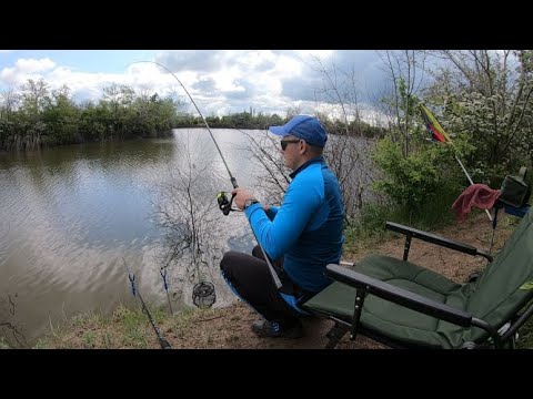 Видео: Карп на флэт фидер. Zemex Hi.Pro Super feeder 13ft -110g