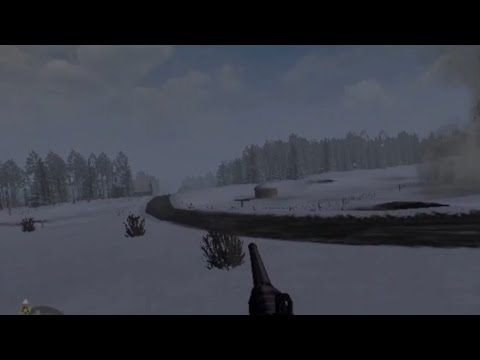 Видео: Call of Duty United Offensive, без комментариев #1(Американская компания:Бельгийское сражение)