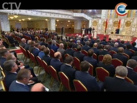 Видео: Полная видеоверсия. Инаугурация Президента Республики Беларусь Александра Лукашенко 06.11.2015