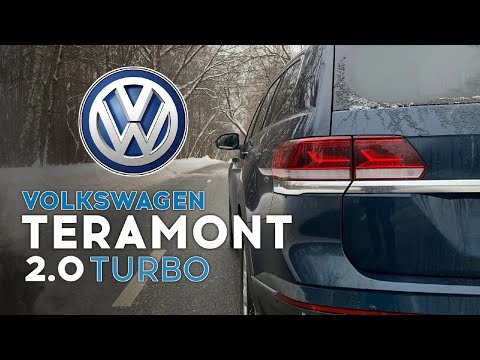 Видео: Volkswagen Teramont 2.0 - почти во всем оптимальнее V6, ну и дела. Разгон 0 - 100