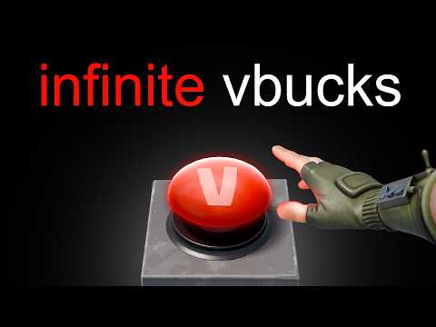 Видео: Нажмите кнопку и выиграйте $100 000 Vbucks!