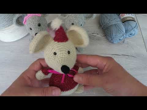 Видео: Знакомство. Анонс МК по вязанию мышки.