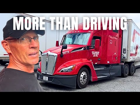 Видео: Взвешивание, заправка, мойка и вождение — жизнь водителя грузовика и его жены