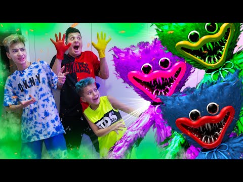 Видео: Папа Боится ХАГИ ВАГИ и КИСИ МИСИ. Poppy Playtime Huggy Wuggy Chapter 2