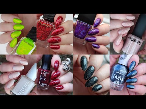Видео: Маникюры ноября 🍂 xDanceSky, Masura, Sally Hansen, Celanaste, Essie