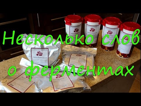 Видео: Несколько слов о ферментах.