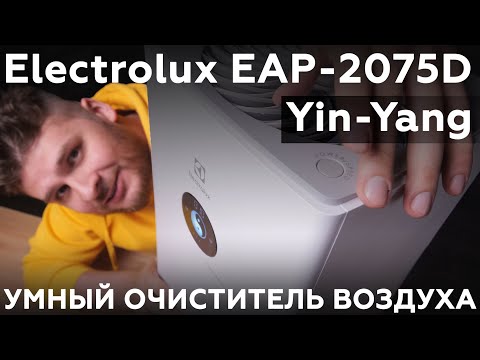 Видео: Обзор очистителя воздуха Electrolux EAP-2075D Yin-Yang
