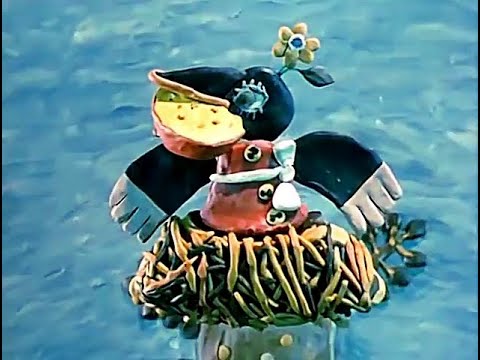Видео: Η αλεπού και ο κόρακας | Пластилиновая ворона | Plasticine crow retold | Fan remake | 1981-2021