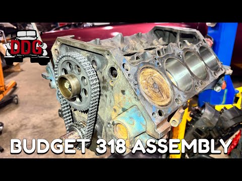 Видео: Сборка 318-го по дешёвке — обсуждение взвешенной перестановки поршней, дьявол в деталях и многое ...