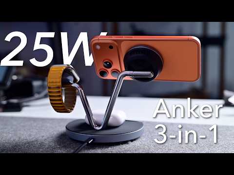 Видео: Это САМОЕ КРУТОЕ зарядное устройство для iPhone на сегодняшний день! Обзор Anker Prime 25W 3-в-1!