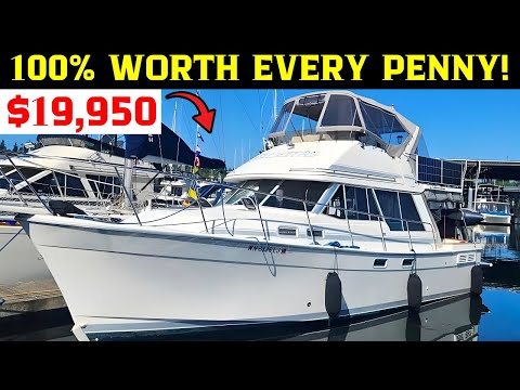 Видео: 10 лучших подержанных моторных яхт, продающихся по цене до 35 000 долларов