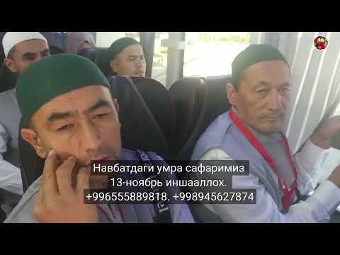 Видео: 16- ОКТЯБРЬ 2024 УМРА ГУРУҲИ МАДИНА ЗИЁРАТИДА...