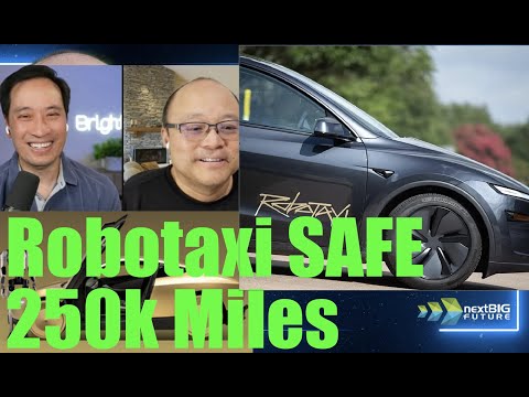 Видео: Опубликованы шокирующие данные по безопасности роботакси Tesla. Пробег 250 000 миль и 1 инцидент....