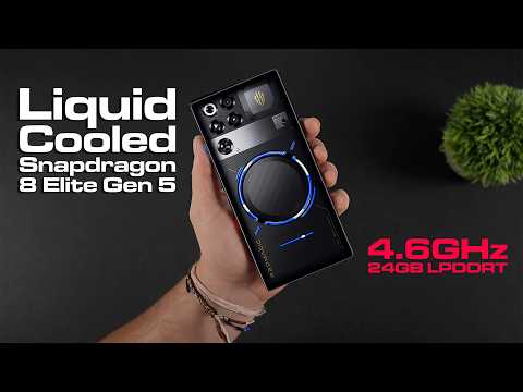 Видео: Первый в мире игровой телефон с жидкостным охлаждением — такой БЫСТРЫЙ!