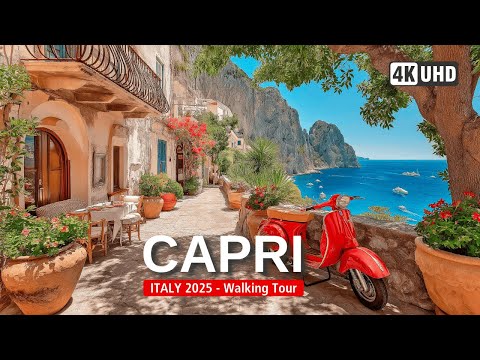 Видео: Пешая экскурсия по КАПРИ 🇮🇹 | 🌺 Откройте для себя Капри... самый красивый остров Италии! [4K60]