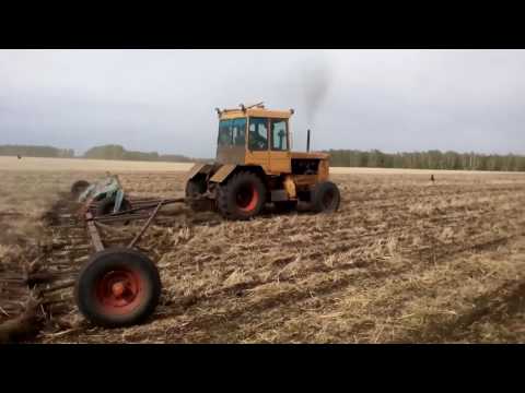 Видео: испытание трактора дт-75 на колёсах, сев смеси, боронование, сев пшеницы (20.05.17.)