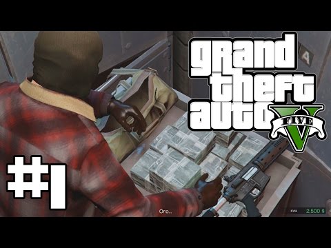 Видео: GTA 5 ПРОХОЖДЕНИЕ #1 - ПРОЛОГ (ОГРАБЛЕНИЕ И ПОГОНЯ)