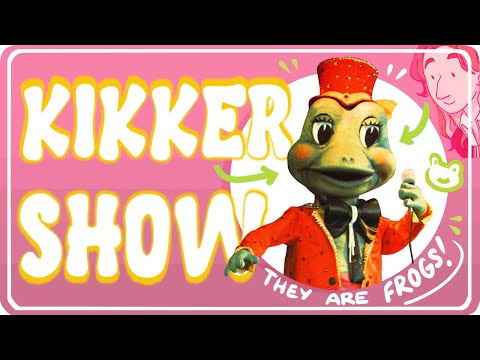 Видео: Аниматронная ретроспектива — шоу лягушек