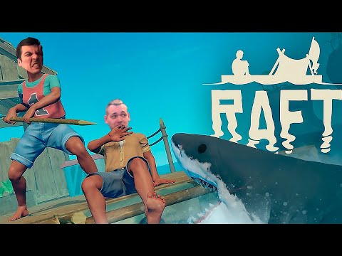 Видео: Гитман и Бьёрн отбиваются от акул в Raft
