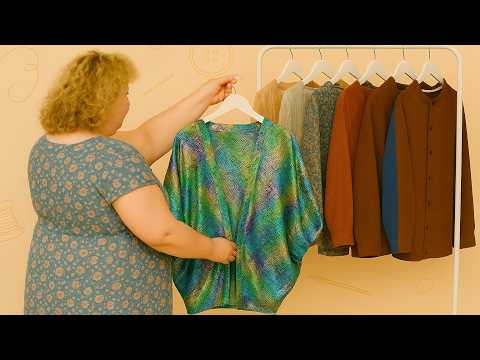 Видео: 5 гениальных идей по пошиву кардиганов на любой размер — без выкройки!