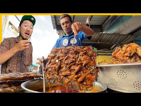 Видео: Экстремальная уличная еда в Индонезии 🇮🇩 уникальная местная еда на острове Ломбок